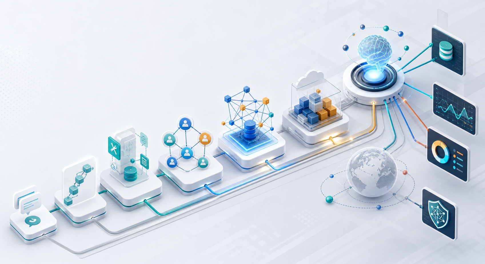 AI agent 框架演进的抽象技术封面图